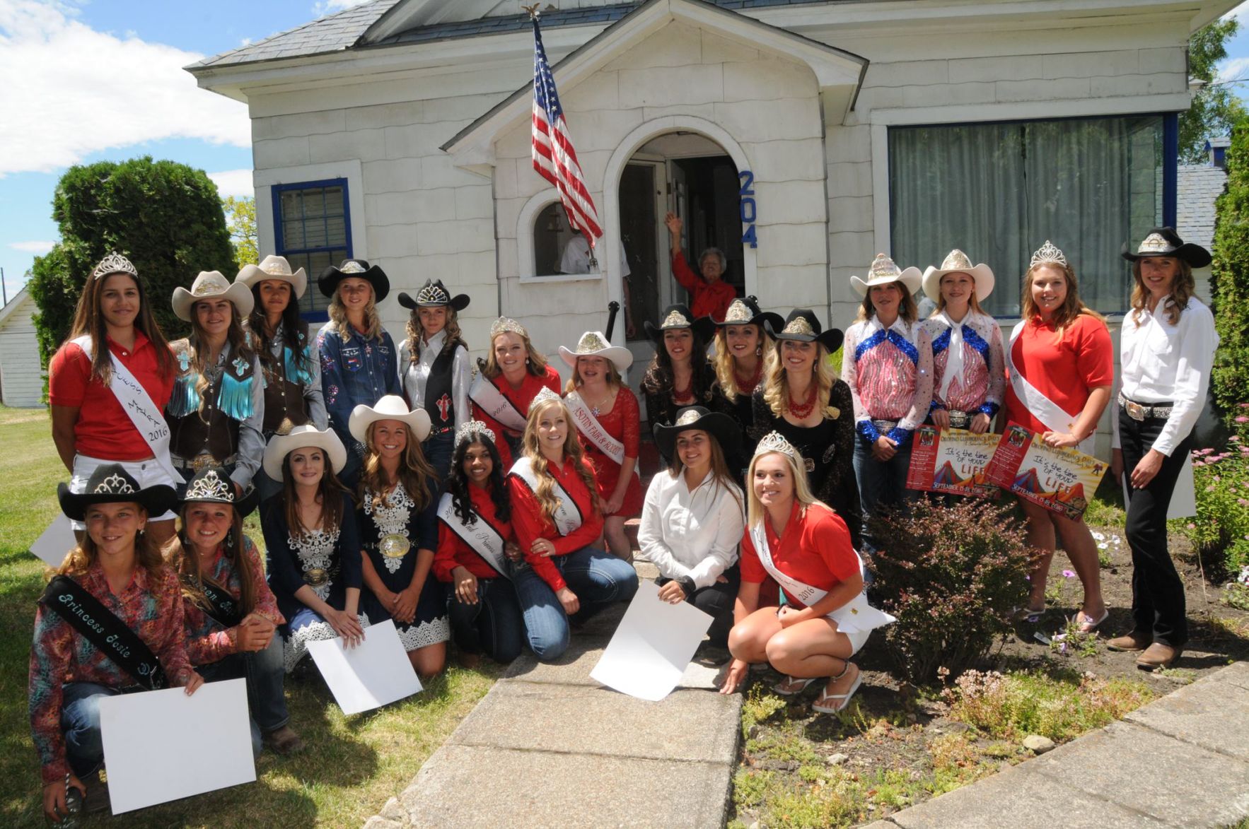 Helen Nuxoll and Border Days royalty